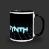 RetroSynth Tron Grid Mug - Image 2