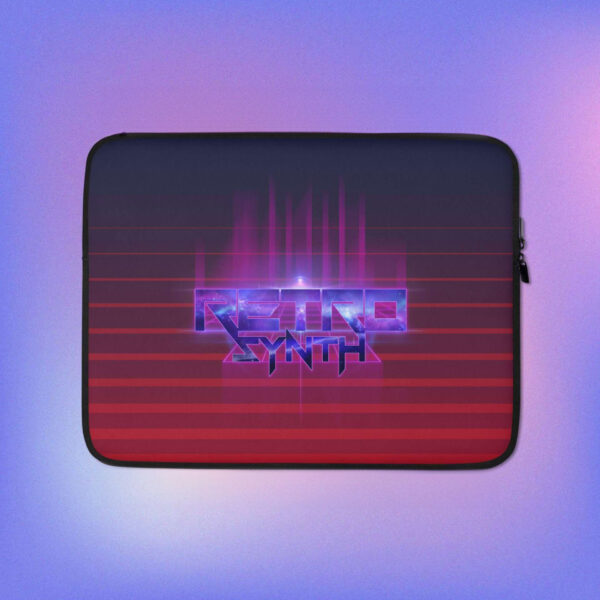 RetroSynth Laptop Sleeve
