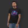 RetroSynth Lazersteel Records Men's Classic Tee - Image 2