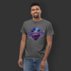 RetroSynth Lazersteel Records Men's Classic Tee - Image 6